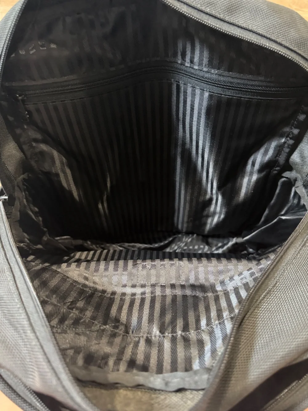 TUMI Briefcase Backpack Black Ballistic Nylon Travel Bag Authentic 2640D3 $495+